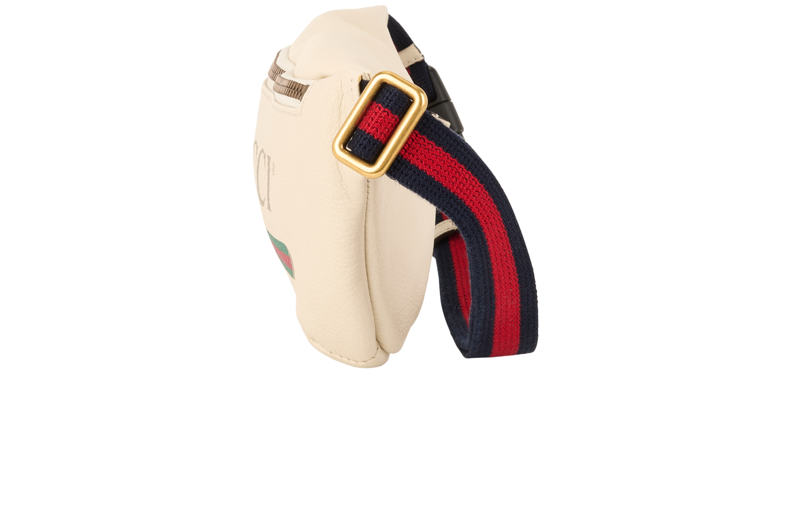 Logo Waist Bag, &pound;450, Handbags, White, Leather, Bottom view